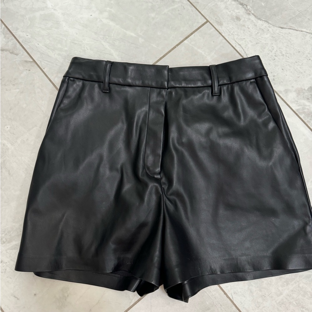 Express Faux leather shorts